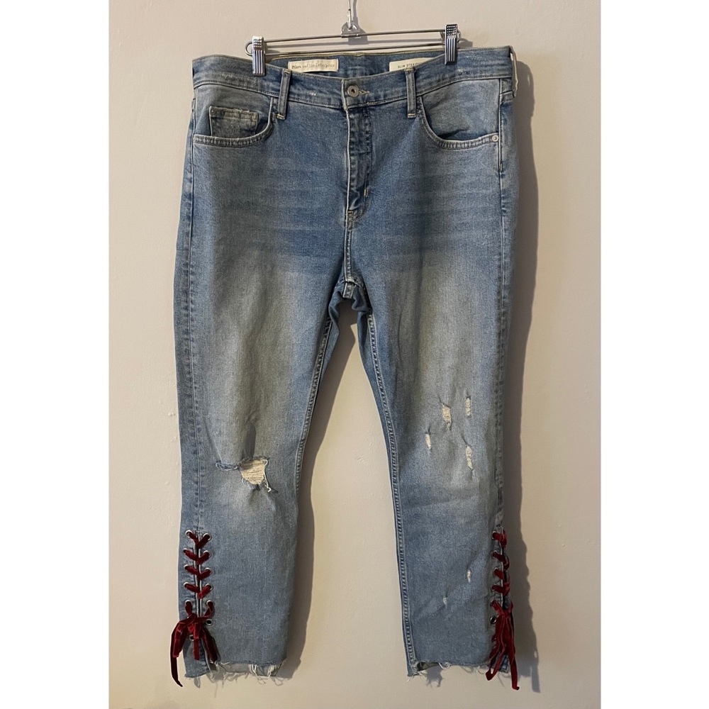 Slim-straight Anthropologie jeans